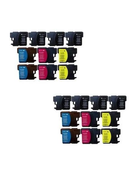 LC1240 BROTHER pack 20 cartuchos compatibles Brother LC1240