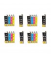 T1005 EPSON pack 20 tintas (BK-C-M-Y)  compatibles