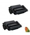 2 x Q6511X HP toner compatible HP Q6511X  2400DN/2410/2420/2430/LBP3410/3460