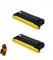 2 Toner compatible Brother tn2000  HL-2030 2035 2040 DCP-7010 7020 MFC-7420 7820 FAX 2820 2920