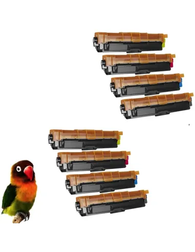 4 toner compatibles x TN241 TN245  MFC-9140 CDN MFC-9142 CDN MFC-9332 CDW
