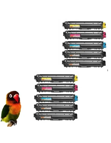 4 toner compatibles x TN241 TN245  MFC-9140 CDN MFC-9142 CDN MFC-9332 CDW