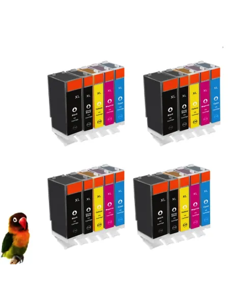 CANON PGI-570XL/CLI-571XL PACK 10 tintas compatibles MG-5850 / MG-6850 / MG-7750 SERIES