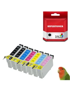 Pack 7 tintas para  Stylus Photo 1400 1500 W