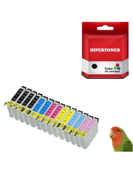 Pack 6 tintas para  Stylus Photo 1400 1500 W