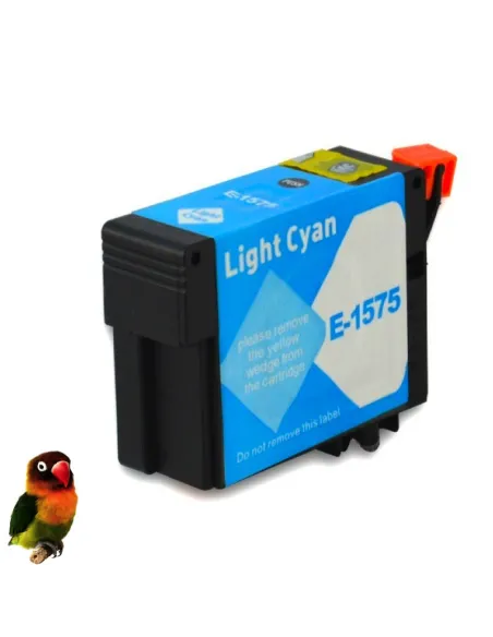 T1575 tinta compatible CIÁN CLARO para Epson Stylus Photo R3000