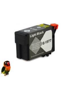 T1577 tinta compatible NEGRO LIGHT para Epson Stylus Photo R3000