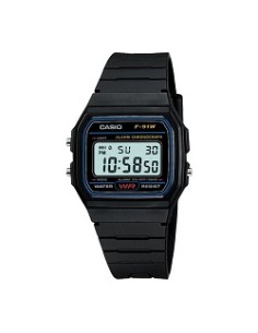 Reloj digital  Casio f91w retro - alarma (Original)