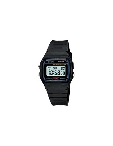 Reloj digital  Casio f91w retro - alarma (Original)