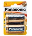 Panasonic pack 2 pilas Alcalinas LR20 1.5V