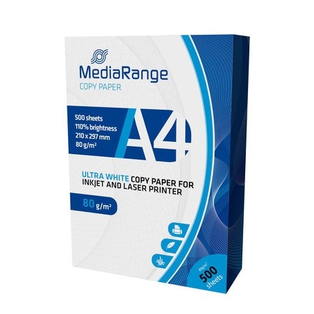 Papel Mate MediaRange DIN-A4 80g/m2 pack 500 pcs