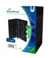 MediaRange Caja DVD para 6 discos Pack 5 uds