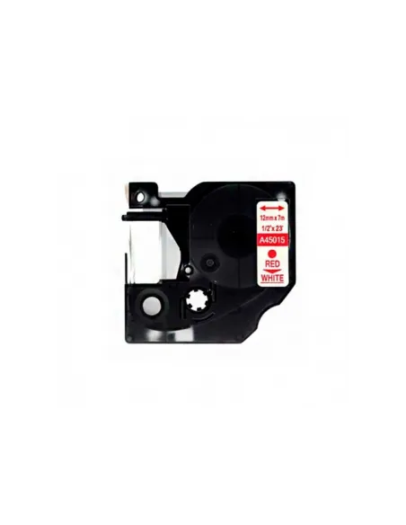 DYMO 45015 ROJO / BLANCO CINTA ROTULADORA GENERICA S0720550