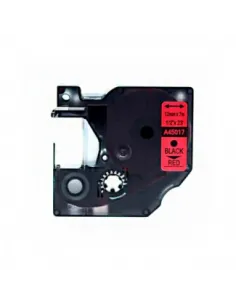 DYMO 45017 NEGRO / ROJO CINTA ROTULADORA GENERICA S0720570