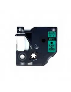 DYMO 45019 NEGRO / VERDE CINTA ROTULADORA GENERICA S0720590