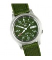 Reloj hombre Automático Seiko 5  SNK805K2 Militar dial verde 37mm correa tela
