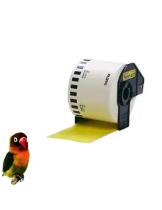 BROTHER DK44605 AMARILLA CINTA CONTINUA DE PAPEL TERMICO COMPATIBLE DK-44605