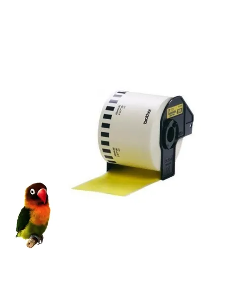 BROTHER DK44605 AMARILLA CINTA CONTINUA DE PAPEL TERMICO COMPATIBLE DK-44605