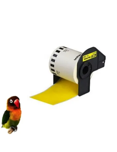 BROTHER DK22606 AMARILLA CINTA CONTINUA DE PAPEL TERMICO COMPATIBLE DK-22606