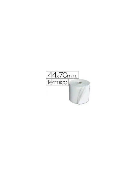 pack 10 Rollos de Papel Termico 44x70mm	