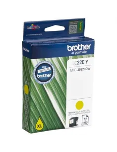 LC22EY Brother amarillo tinta original MFC-J5920DW	