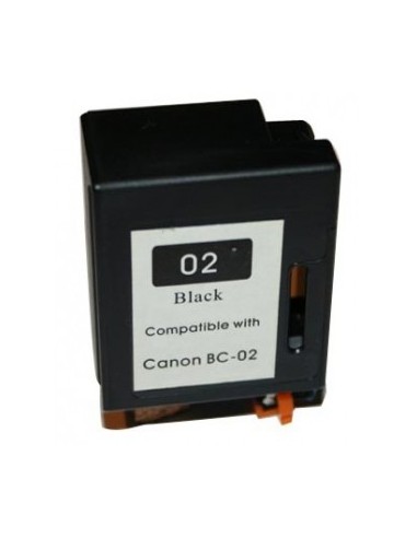 CANON BC02 / BX2 NEGRO CARTUCHO DE TINTA REMANUFACTURADO	