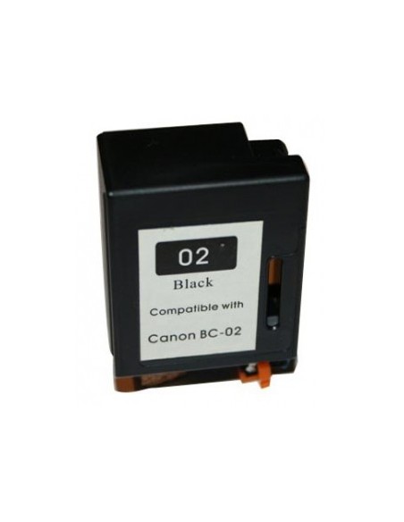CANON BC02 / BX2 NEGRO CARTUCHO DE TINTA REMANUFACTURADO	