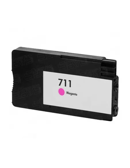 HP 711 MAGENTA CARTUCHO DE TINTA COMPATIBLE CZ131A COMPATIBLE CON HP DesignJet T120 / T520 / T520 24	
