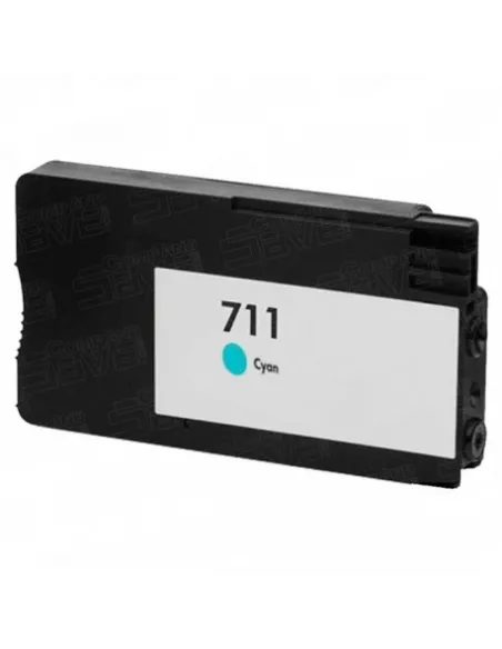 HP 711 CYAN CARTUCHO DE TINTA COMPATIBLE CZ130ACOMPATIBLE CON HP DesignJet T120 / T520 / T520 24 Inc	