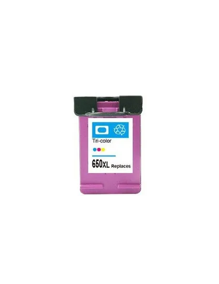 HP 650XL COLOR CARTUCHO DE TINTA COMPATIBLE CZ102AE	