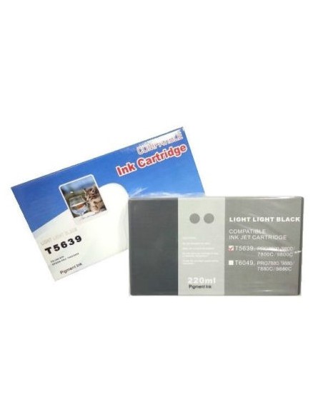 EPSON T5639 NEGRO LIGHT LIGHT  tinta compatible Stylus Pro 7800 / Stylus Pro 9800