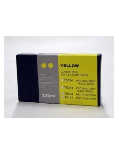 EPSON T5634 AMARILLO tinta compatible Stylus Pro 7800 / Stylus Pro 9800