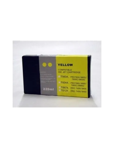 EPSON T5634 AMARILLO tinta compatible Stylus Pro 7800 / Stylus Pro 9800