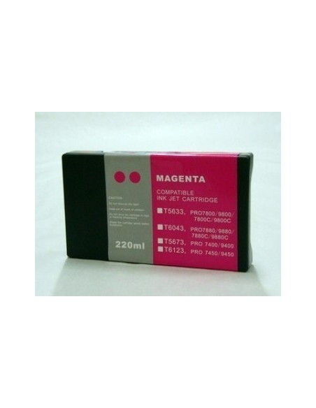 EPSON T5633 MAGENTA tinta compatible Stylus Pro 7800 / Stylus Pro 9800