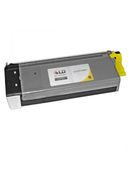 OKI C711 AMARILLO toner compatible 11500 pags