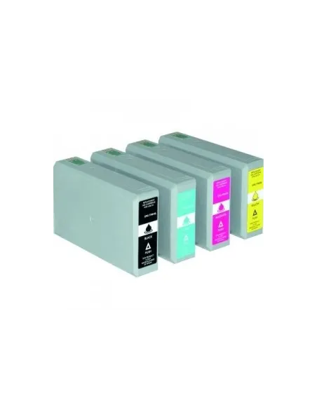 T7901 / T7902 / T7903 / T7904 PACK 4 EPSON tintas compatibles BK-C-M-Y