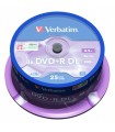 DVD+R Verbatim 8x Doble Capa Tarrina 25 uds