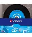 CD-R 52x 700MB Verbatim AZO Vinyl Caja Slim pack 10 uds