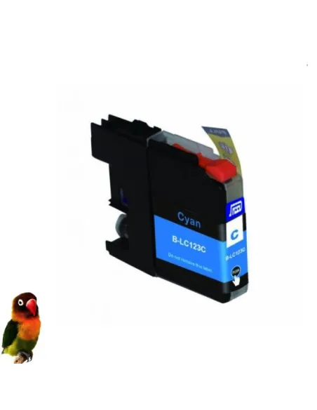 LC123C BROTHER CIAN cartucho compatible cián Brother LC123C CON CHIP