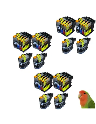 BROTHER LC123/LC121 DCP-J4110 MFC-J4510 MFC-J650 PACK 30 TINTAS compatibles