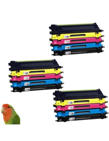 TN230 BROTHER  pack 12 tóners compatibles Brother TN230 B 