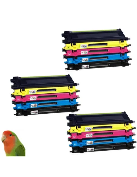 TN230 BROTHER  pack 12 tóners compatibles Brother TN230 B 