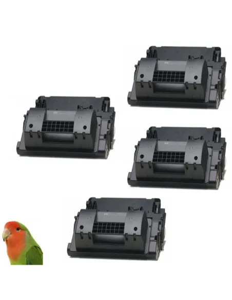 PACK 4 TONER HP CC364X / 64X toner compatible HP Laserjet P4015 P4515