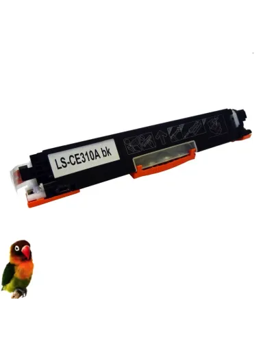 HP CE310A/CRG-729 BK tóner compatible  1200C. CP1025NW/1025/1020/LBP7010C/LBP7018C
