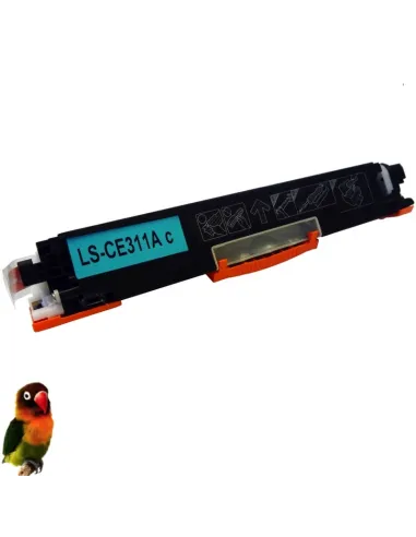 HP CE311A/CRG-729 CIAN tóner compatible CYAN 1000C. CP1025NW/1025/1020/LBP7010C/LBP7018C