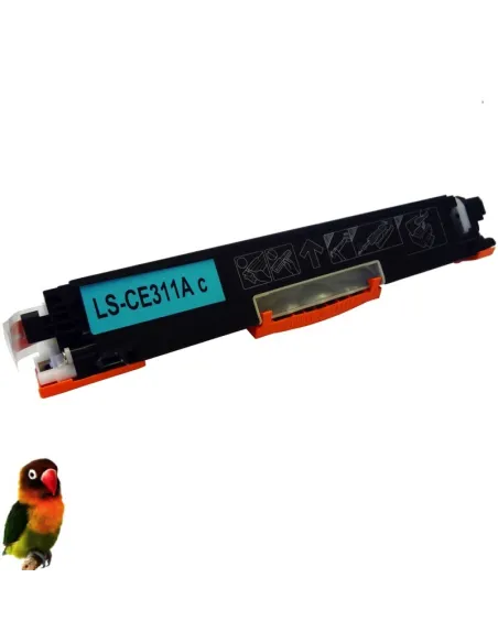  HP CE311A/CRG-729 CIAN tóner compatible CYAN 1000C. CP1025NW/1025/1020/LBP7010C/LBP7018C