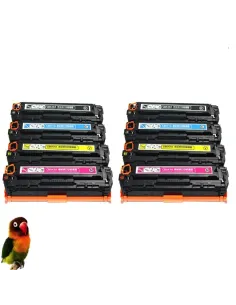 HP CB540-CB541-CB542-CB543 Pack 8 TONERS HP CP1215 CP1515 CM1312