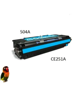 HP CE251A CYAN tóner compatible  7.000C. CP3520/CP3525/CM3530