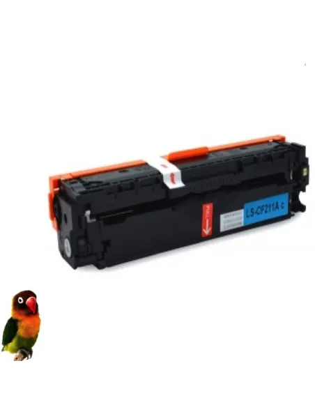 HP CF211A cián  tóner compatible 1800C. (PRO 200/M251/NW/MFP/M276NW)