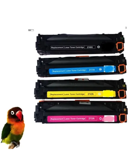 HP CF210X/1/2/3A PACK 4 toner compatibles HP Laserjet COLOR Pro 200 M251 M276